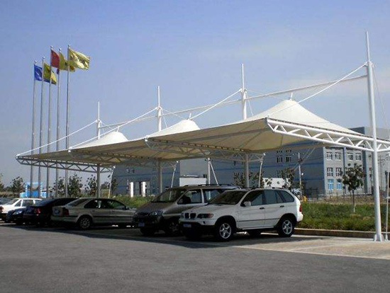 膜结构停车棚